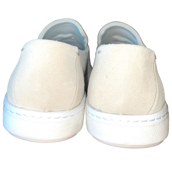 FRANCO SARTO | Beige Sand Suede Tassel Slip On Sneakers Loafers | 7 - Picture 6 of 12